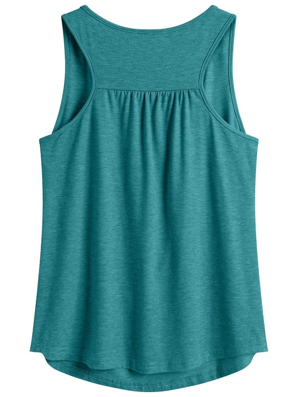Weardear Workout Tops for Women Racerback Yoga Tank Tops Loose Sleeveless Running Gym Shirts with Wide Strap