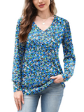 Tops,Long Sleeve Blouse