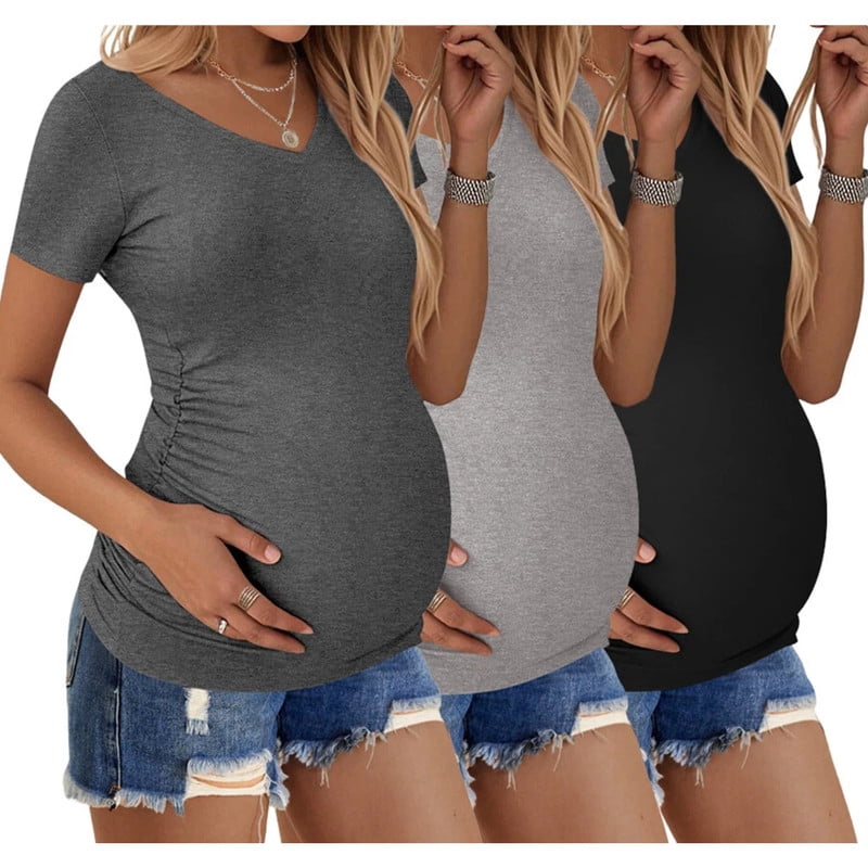 Maternity Shirts,Pregnancy Tee Tops